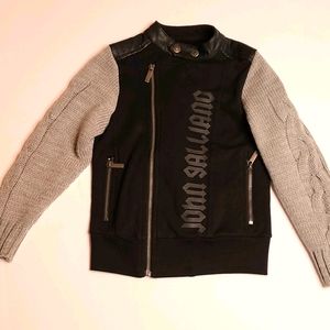 John Galliano moto style jacket sz 6
